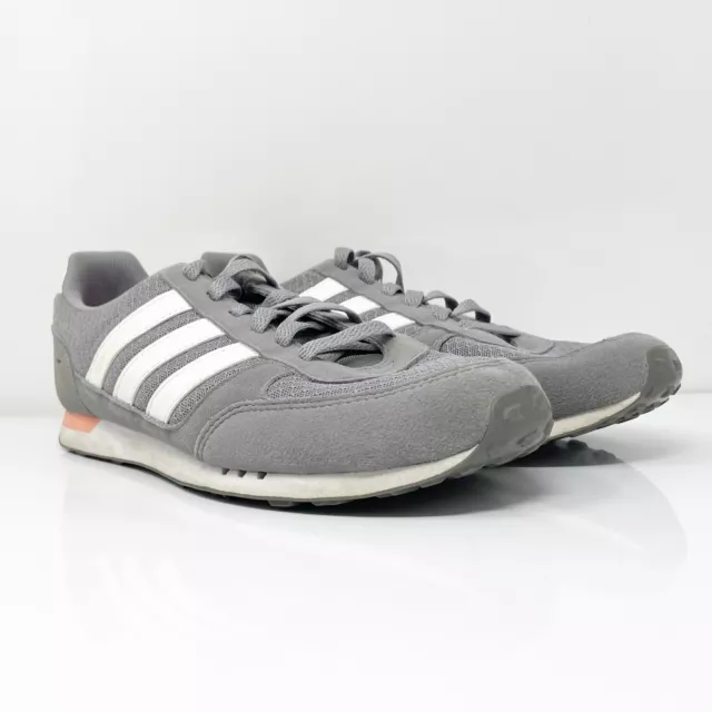 Adidas Womens Neo City Racer BB9809 Gray Running Shoes Sneakers Size 9 2