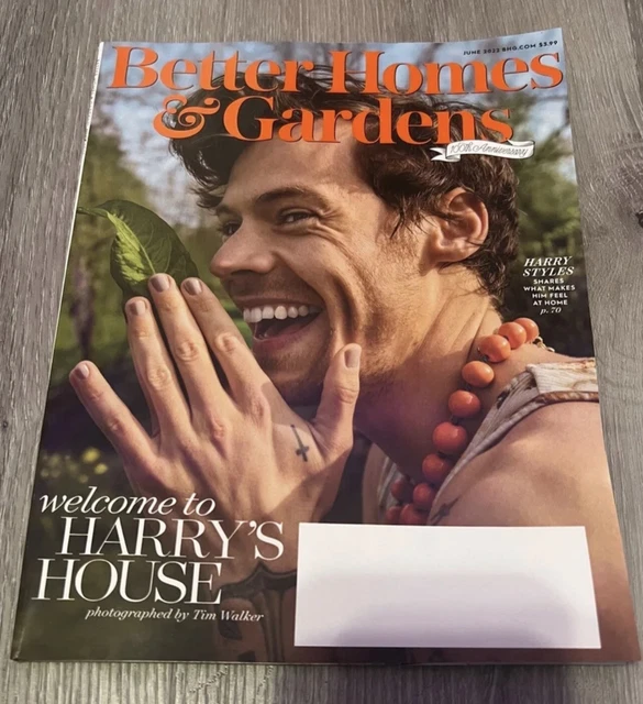 HARRY STYLES BETTER Homes and Gardens magazine 100th Anniv Collectible