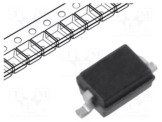 Diode : Diode Redresseur Schottky 1A 40V SMD SOD323 PMEG4010BEA.115 Schottkyd