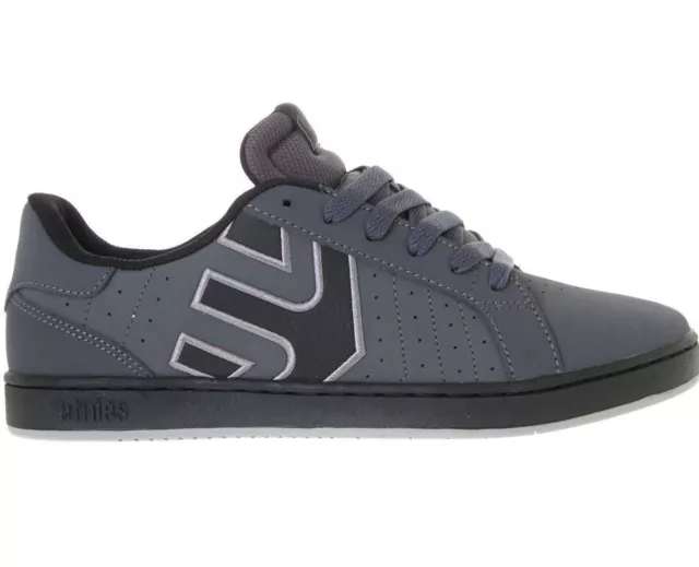 ETNIES 4101000416 022 FADER LS Mn's (M) Dark Grey Nubuck Skate Shoes