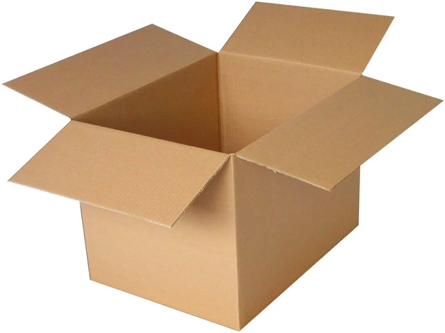 7 X 7 X 7 Inches Medium Moving Boxes Strong Shipping Boxes, 25 Pack