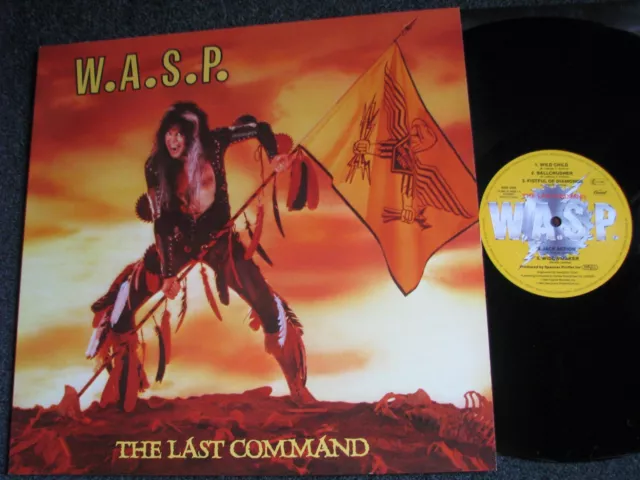 WASP-W.A.S.P.-The Last Command LP-1985 Holland-Capitol-1A 064 24 0429 1