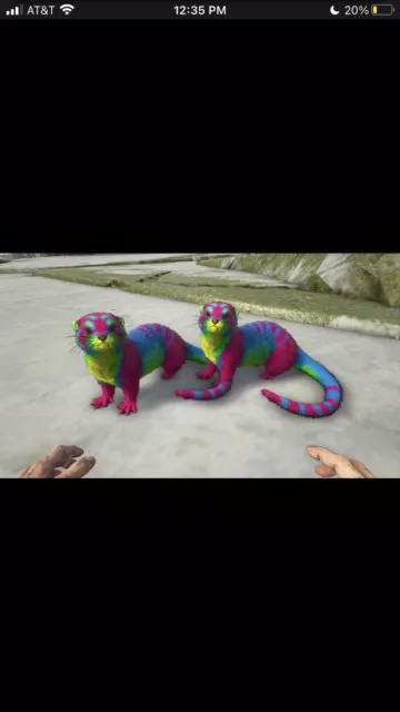 Ark Survival Evolved PS4/PS5 PVE NEW Top stats X Rex 41.4kHp 1934m Rasta  color