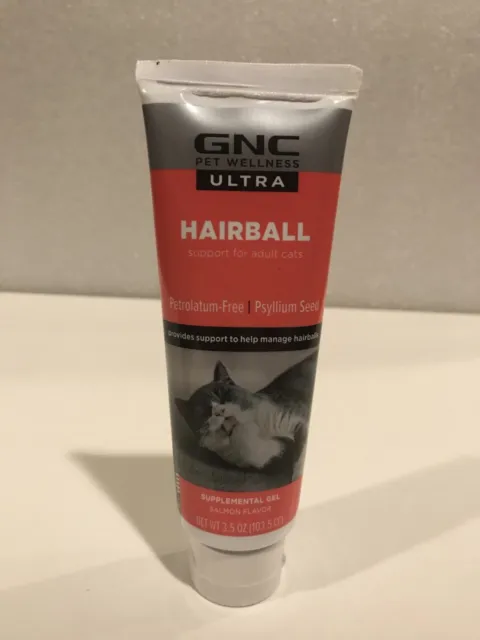 GNC Pet Wellness ULTRA Hairball Support for Adult Cats #9085 Salmon Flavored