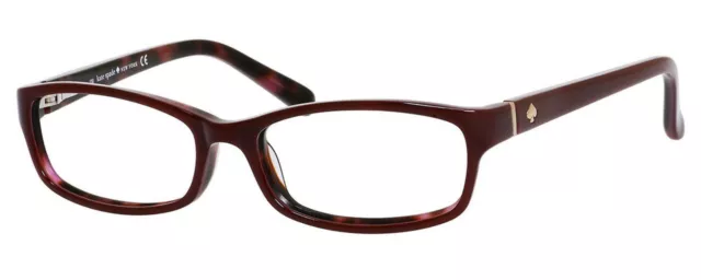 Kate Spade NARCISA Women Reading Glasses in Burgundy Purple Havana Tortoise 51mm