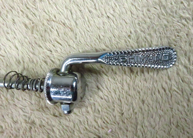 Vintage Shimano Rear Skewer Silver Quick Release QR 130 mm #309