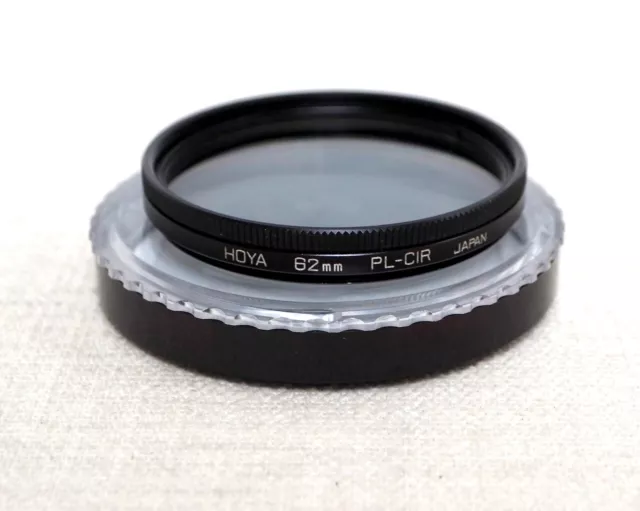 HOYA JAPAN 62mm CPL Circular Polarising Filter for camera lens SLR DSLR