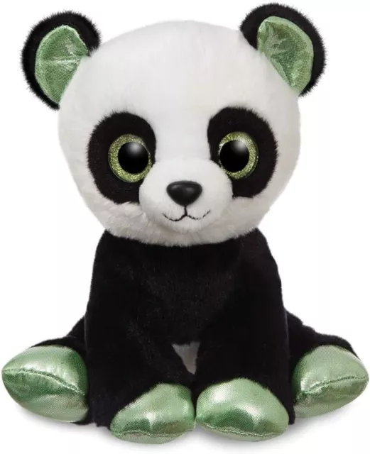 Aurora, 61194, Sparkle Tales, Xia Hua The Panda, 12In, Soft Toy, Black and White