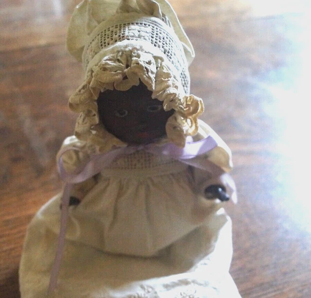 Antique black porcelain sales dolls