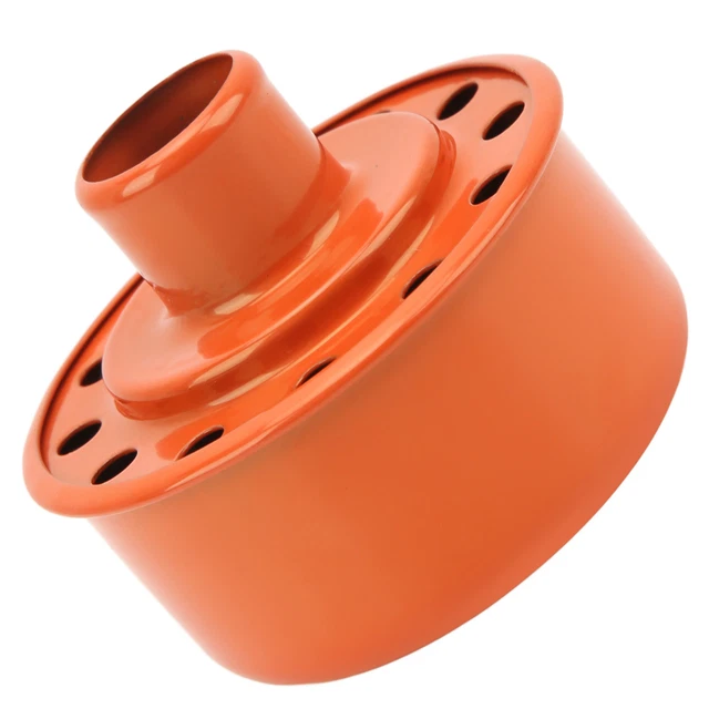 Orange Round Push In Breather Valve Cover Breathers Replace For BBC SBF 327