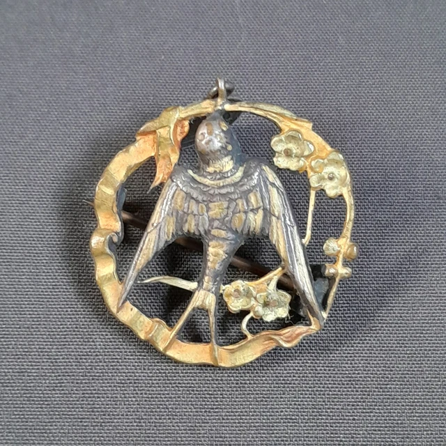 SUPERBE PENDENTIF EN Argent Massif Poinçon Crabe Baptême Communion