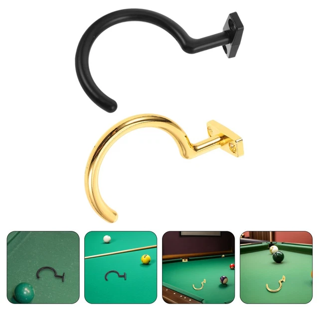 Pool Table Rack Hook POOL CUE RACK Table Accessories Billiard Board Hook Holder Wall Mount ...
