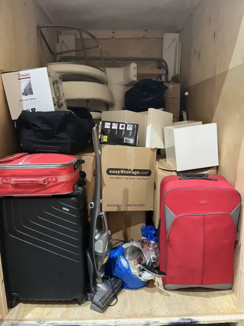 Abandoned Storage Room: New Food Slicer, New Jug Blender, Bed, Suitcase’s. Z131
