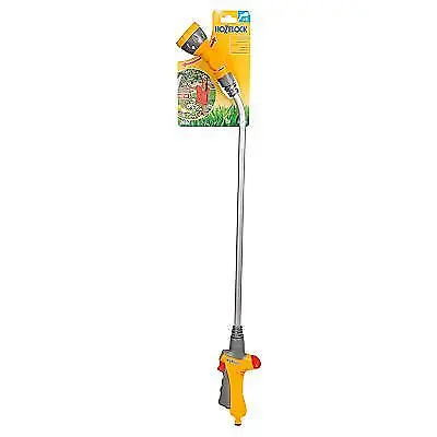 Hozelock Adjustable Head Long Reach Watering Lance Spray Plus Yellow 90cm 2697