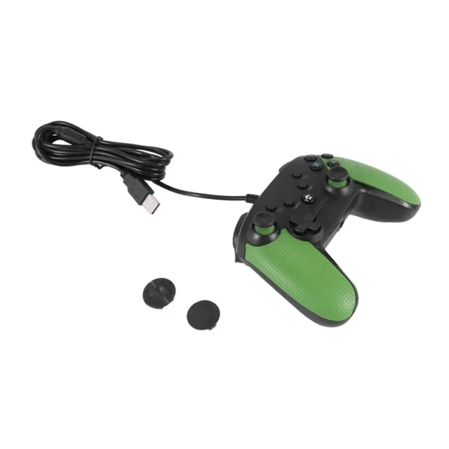 Durable ContrôLeur USB Filaire Gamepad Dual Vibration Joystick Manette de J3299