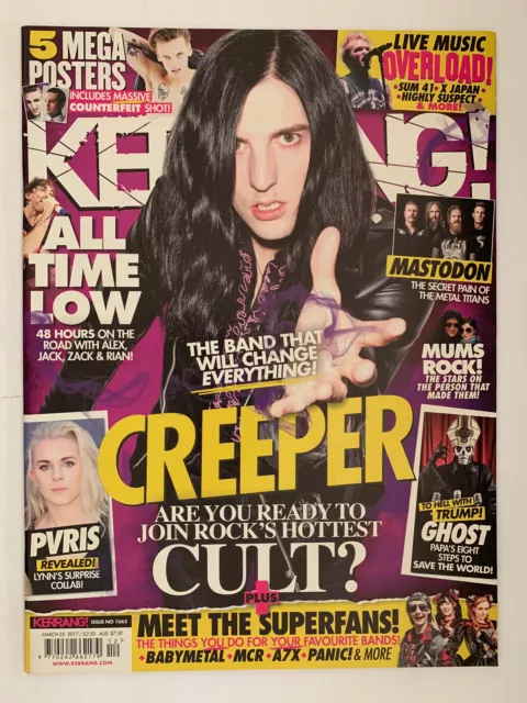 Kerrang Magazine Issue 1663 Creeper Mastodon Ghost Pvris Babymetal