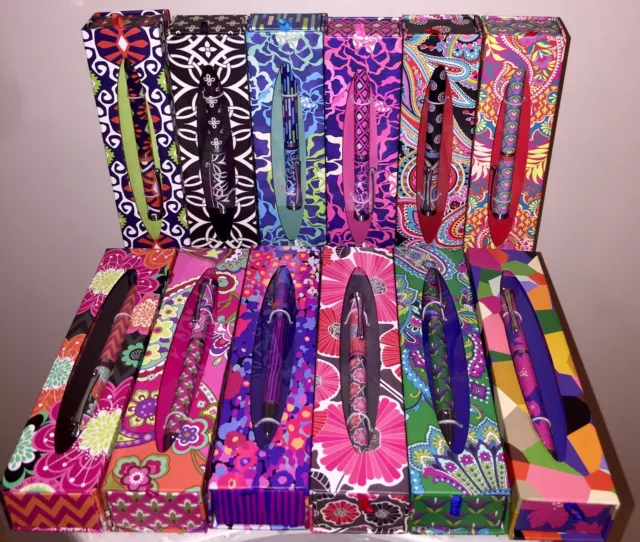 VERA BRADLEY Ball Point Pen CHOOSE YOUR PATTERN  New in Box NWT RETIRED