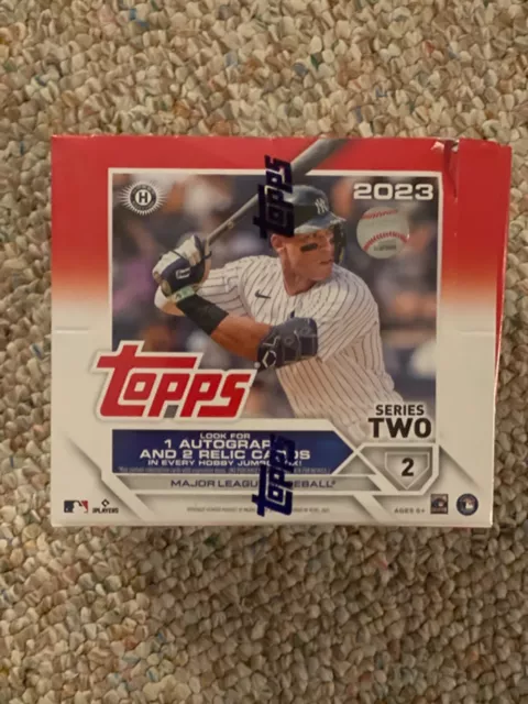 2023 Topps Series 2 Hobby Jumbo Baseball Factory Unopened Sealed Box - 10 Packs