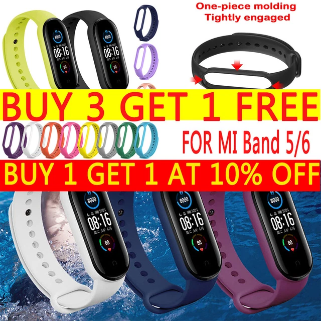 Cinturino Silicone Regolabile Comodo Morbido Smart Band Bracciale di