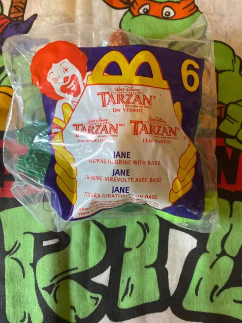 McDonald's Happy Meal Toy 2000 Tarzan Jane Mobile Figure # 6