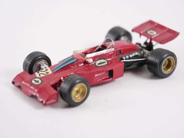 Création RD Manou Marmande Porsche Barquette N°28 Le Mans 1963 - Modèle Bois 1/43