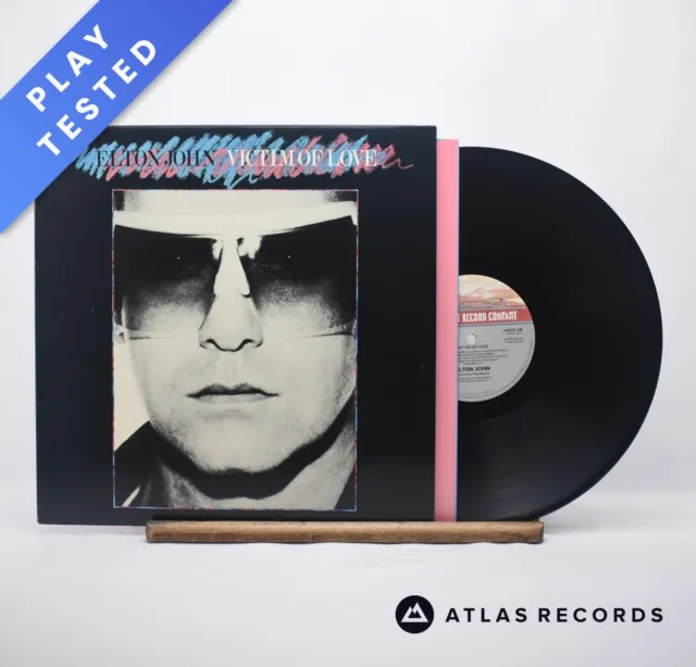 Elton John Victim Of Love LP Album Vinyl Record HISPD 125 - VG+/NM