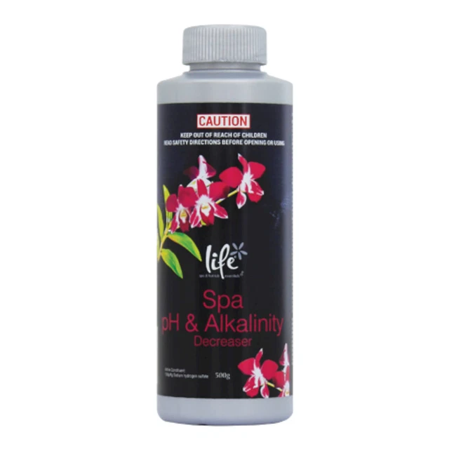 PH & ALKALINITY Decreaser 500g Life Spa Hot Tub Water Treatment 34.45 PicClick AU