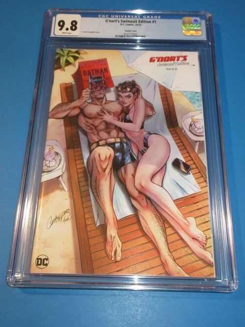 Gnorts Swimsuit Edition #1 J Scott Campbell Variant CGC 9.8 NM/M Gorgeous Gem