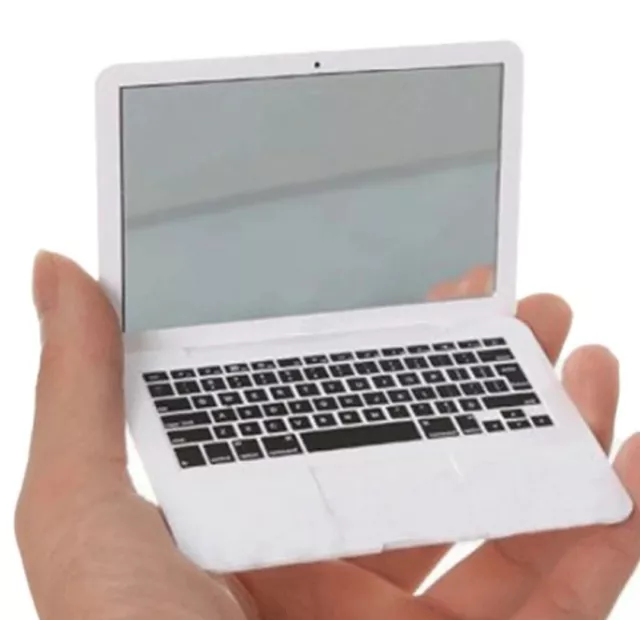 Add to Coles Little Shop Minis - Mini Apple Laptop WHITE 1/6th Scale