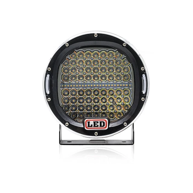 Barra luminosa di lavoro LED fuoristrada 7 pollici 300 W bianco + faretto rotondo auto Wor Y6P9