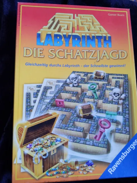 Ravensburger Labyrinth Die Schatzjagd,wie neu