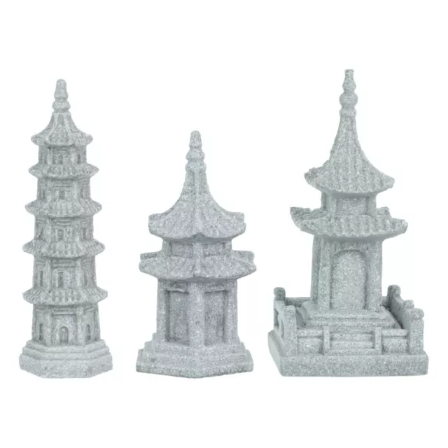 Mini pagoda y accesorios para un Zen en tu (3 piezas)