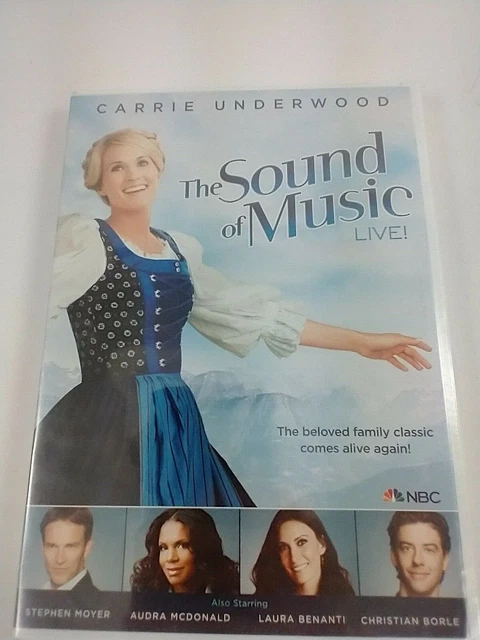 The Sound of Music Live (DVD, 2013) Carrie Underwood. New Sealed