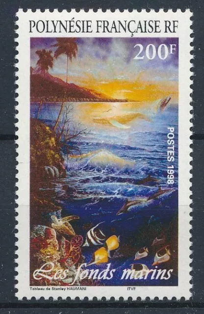 [BIN14109] French Polynesia 1998 Marine Life good stamp very fine MNH