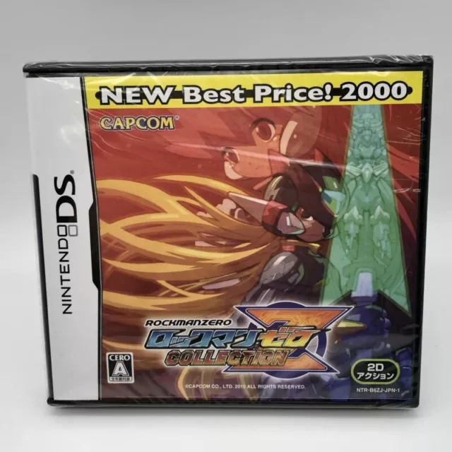 Rock Man Zero Collection Mega Man Nintendo DS NTR-P-B6ZJ-1 Japan