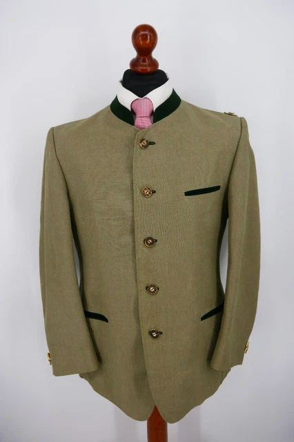 Moda alpina costume tradizionale Janker taglia 48 cotone Oktoberfest ottime condizioni Moda alpina costume tradizionale Janker taglia 48 cotone Oktoberfest ottime condizioni