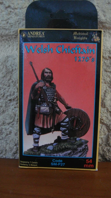 Figurine Miniature égyptienne à Peindre - Cavalier En Métal - Neuf
