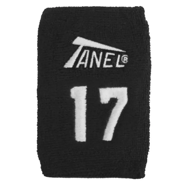 Tanel 360 Custom Baseball/Softball Wristbands - Black - #17