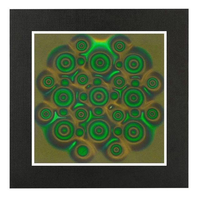 Pellicola Visualizzazione Campo Magnetico 4X4 pollici, Foglio Display Flusso Magnetico Automatico L2C8