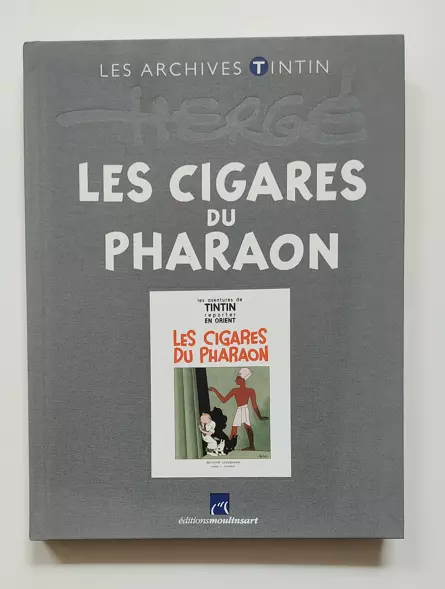 Bd Les Archives Tintin - Les Cigares Du Pharaon / Herge, Moulinsart, N&B