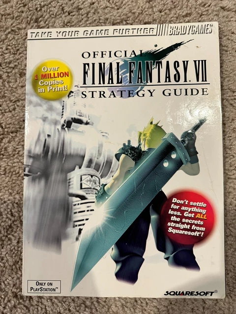 Guide Officiel Final Fantasy IX – Squaresoft – Bon état – EAN 9781903511121