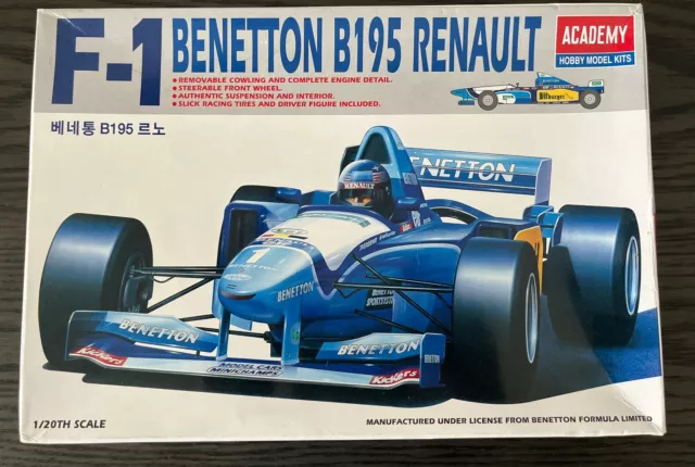 TAMIYA F1 BENETTON B195 Model Michael Schumacher $65.00 - PicClick