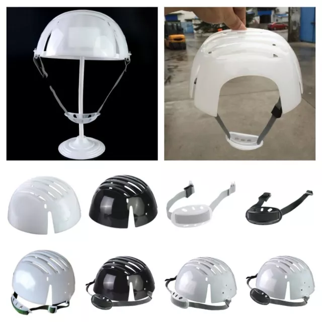 PE Safety Helmet Lining White Grey Work Safe Protective Hat  Peaked Cap