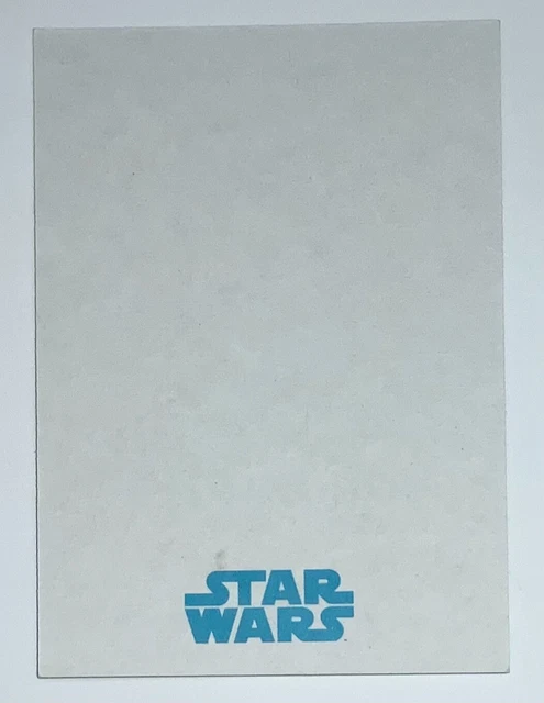 Topps Star Wars The Force Awakens Blank Sketch Card RARE 1/1