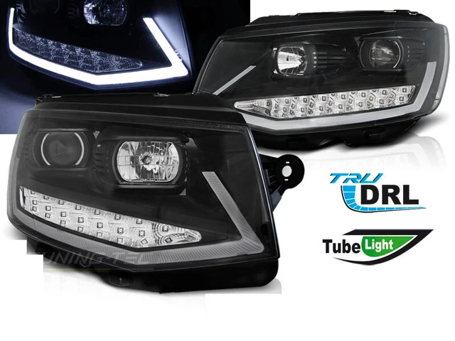 PHARES PROJECTEURS AVANTS for Peugeot 208 2012-2015 Tube Light Noirs LHD  LPPE31E £452.65 PicClick UK