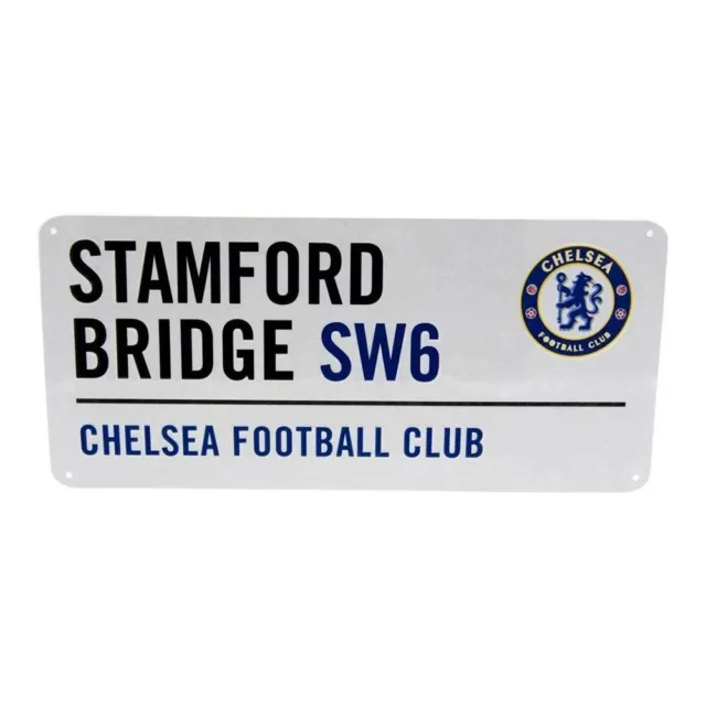 Chelsea FC Official Football Metal Street Sign BS633