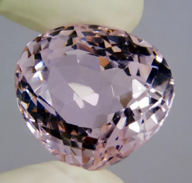 Certified 79.95 Ct Natural Pink Kunzite Pear Cut Loose Gemstone