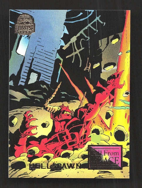 1994 Fleer Marvel Universe Hellspawn #70 Fall From Grace