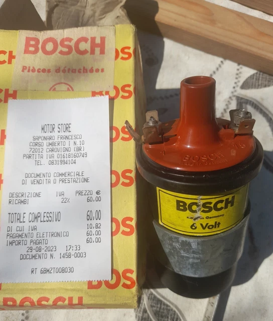 bobina di accensione 6 volt