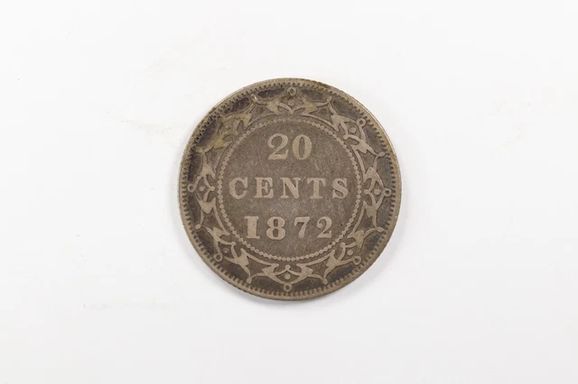 Newfoundland 1872-H 20 Cents Silver